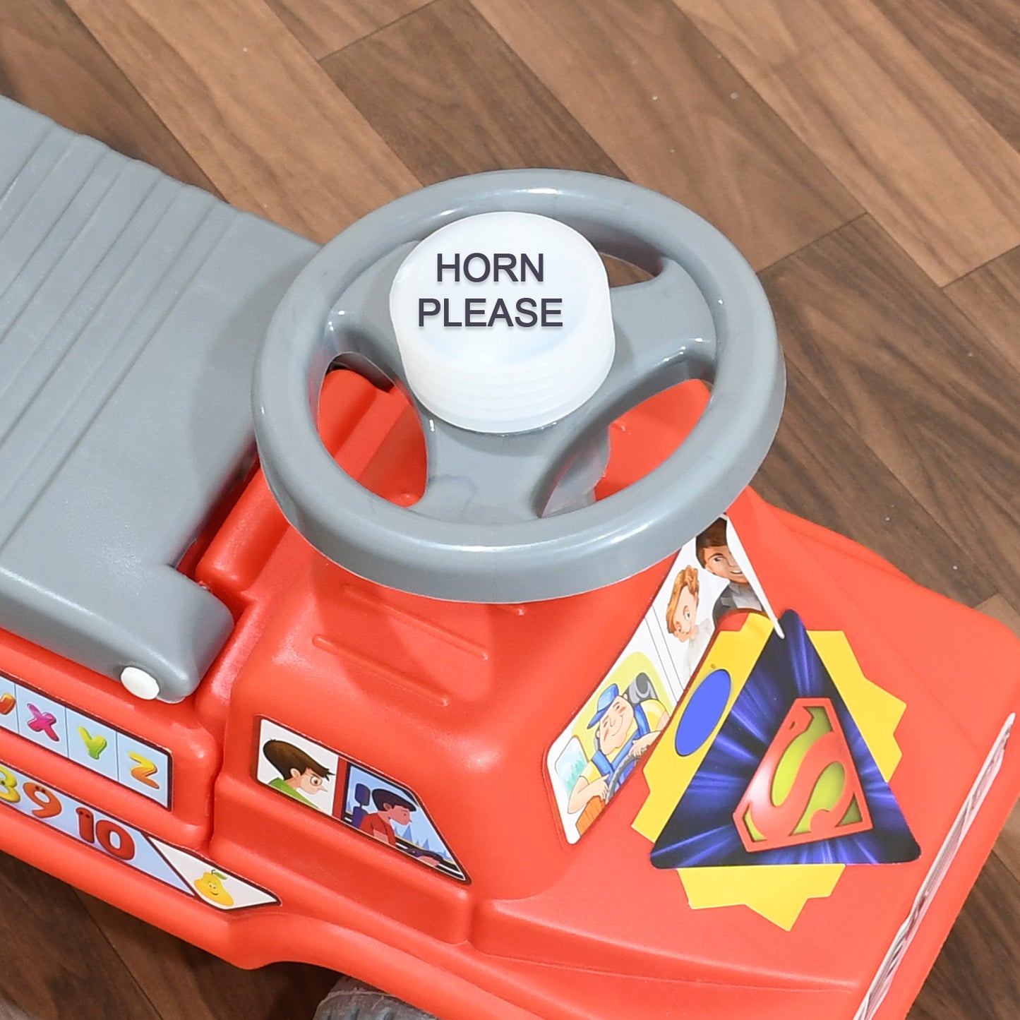 4590 Kids Baby City Ride On Push Car Ride With Backrest Musical Horn For Children Kids Toy Ride-on Kids Toys Toddler Baby Toy Baby Car Suitable For Kids Boysgirls