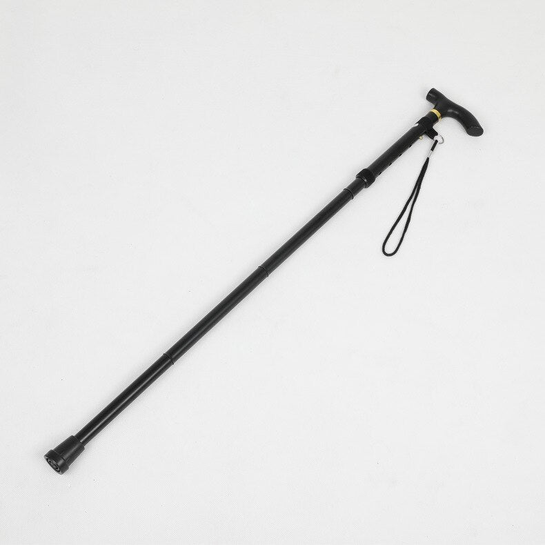 Lightweight Foldable Foldable Quick Lock Trekking Rod Hiking Pole Cross-country Running Cane Aluminum Foldable Cane