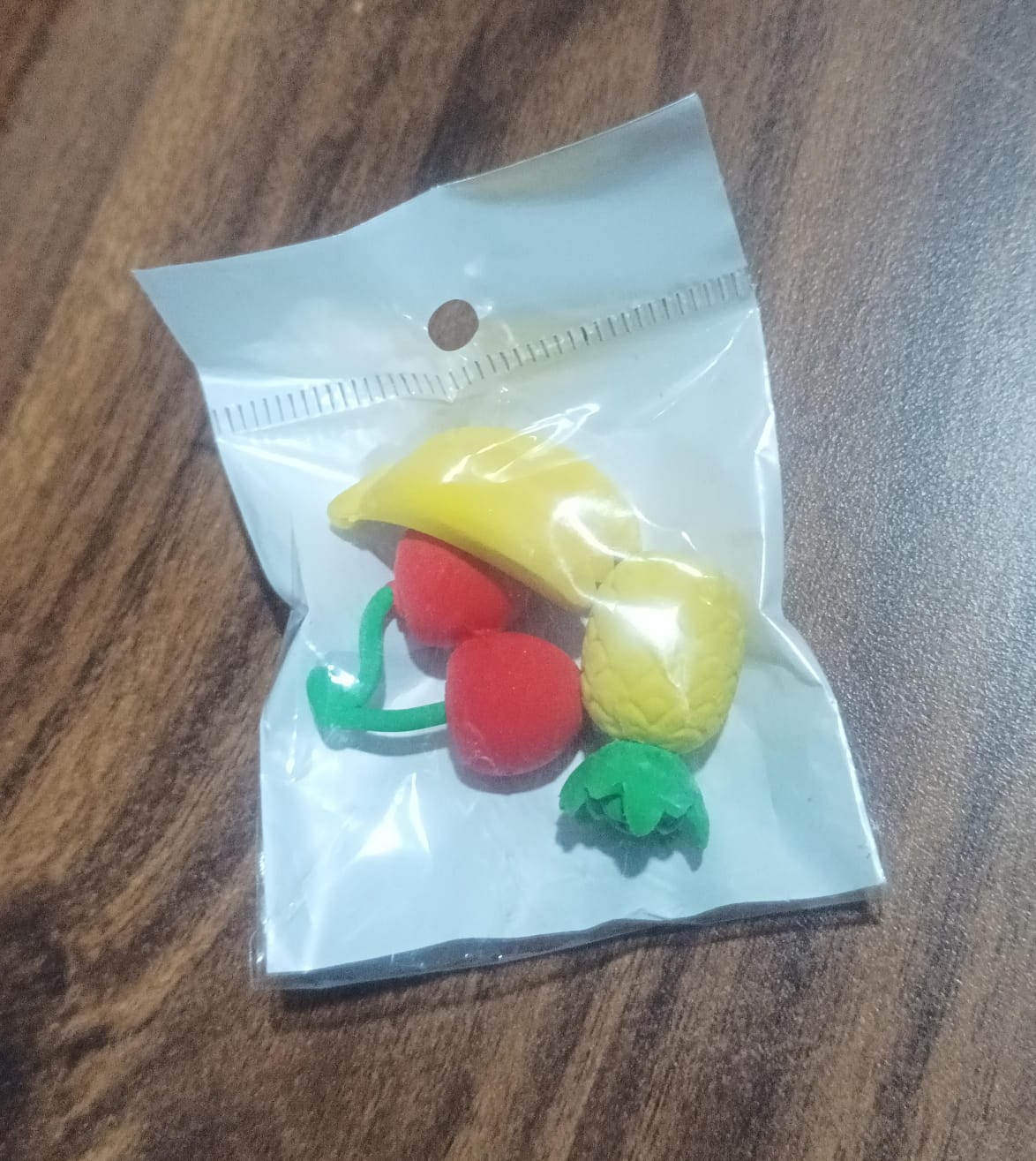 Mix Design Fancy Stylish Colorful Erasers (1 Set 3 Pc Set)