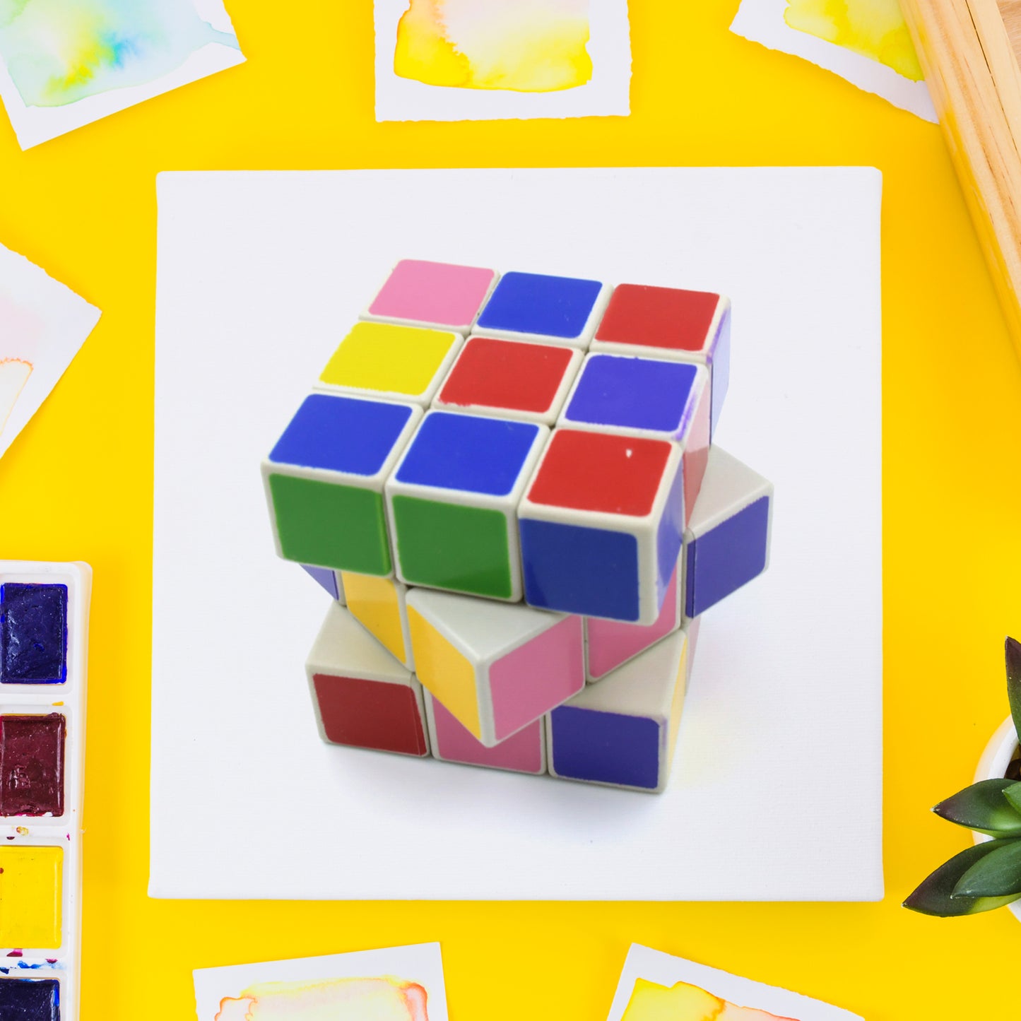 0869 3x3x3 Cube Solving Kit - Includes Cube Formula Sheets Perfect For Beginners And Enthusiasts 3d Puzzles Game Rubick Cube Puzzle Cubes Rubix Cube (1 Pc )