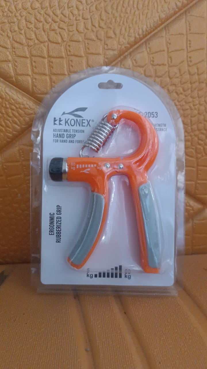 Adjustable Hand Grip Strengthener 5kg To 60kg Resistance (1 Pc)