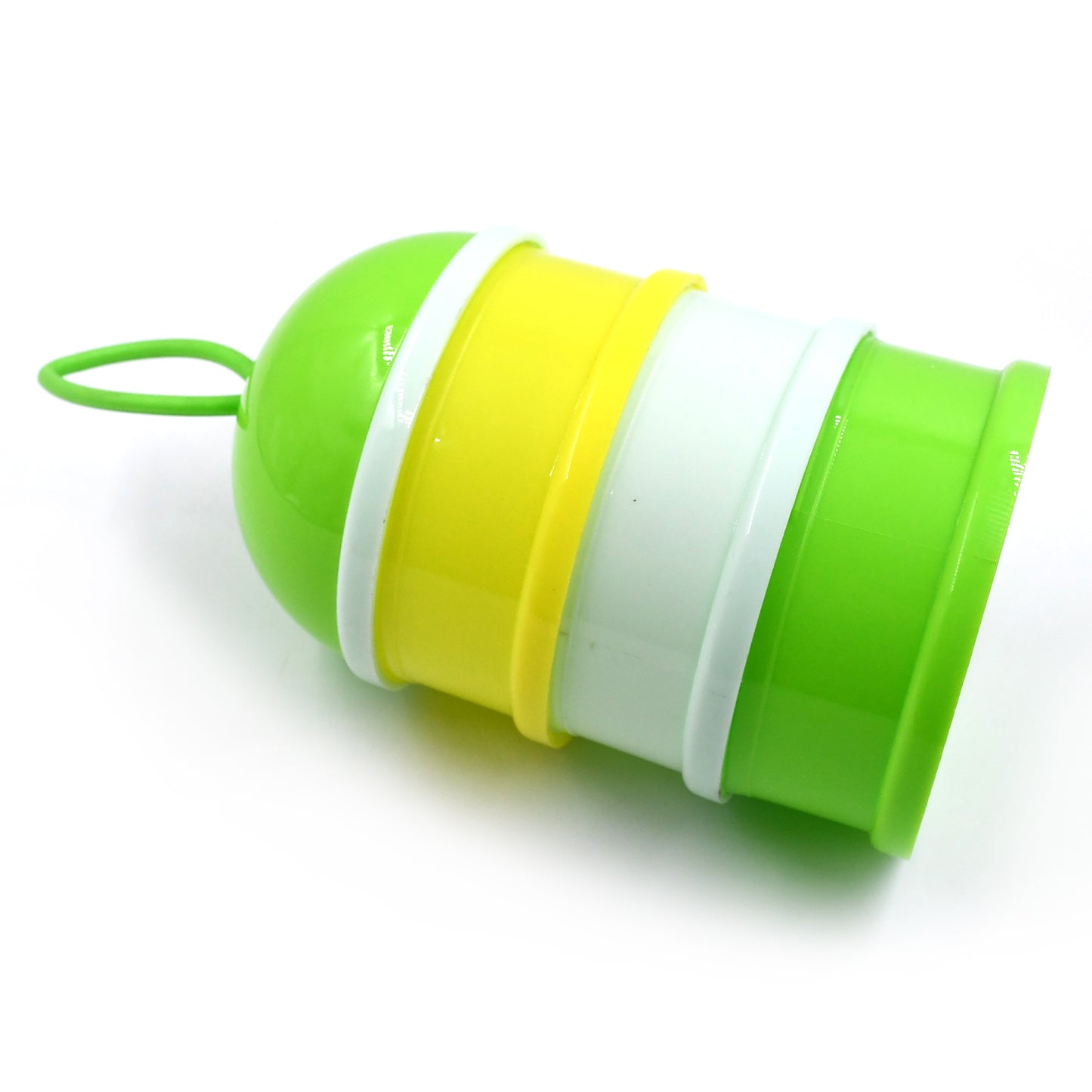 5924a 3 Layer Lunch Box Unique Design Bite Lunch Box With Liquid Food Container Lunch Box (Green)