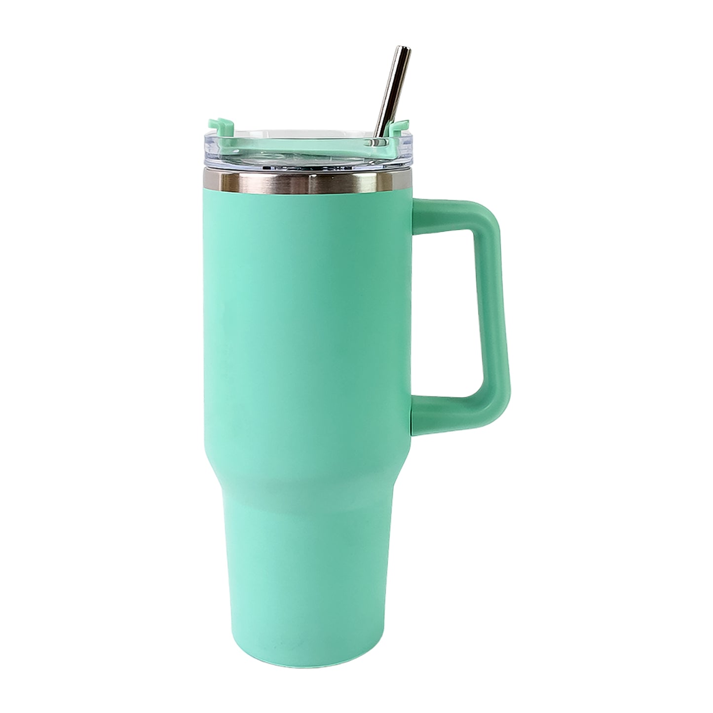1200 Ml Insulated Tumbler With Lid And Straw Thermal Cope Beer (1200ml 1 Pc)