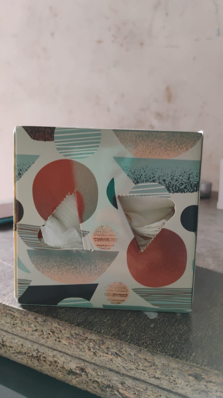 Tissues Cube Box Stylish And Practical Tissue Holder For Home Office (50 Pcs Set Approx)