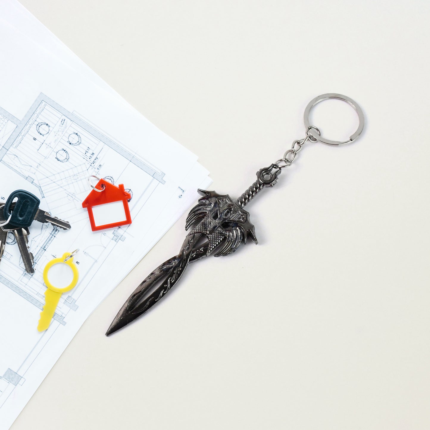 Elegant Metal Keychain Timeless And Tough