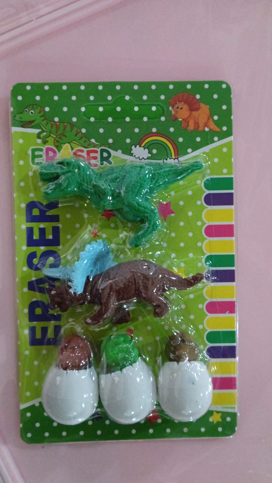 18030 Dinosaur Shaped Erasers Egg Shape Eraser For Kids Dinosaur Erasers Puzzle 3d Eraser Mini Eraser Dinosaur Toys Desk Pets For Students Classroom Prizes Class Rewards Party Favors (5 Pcs Set)