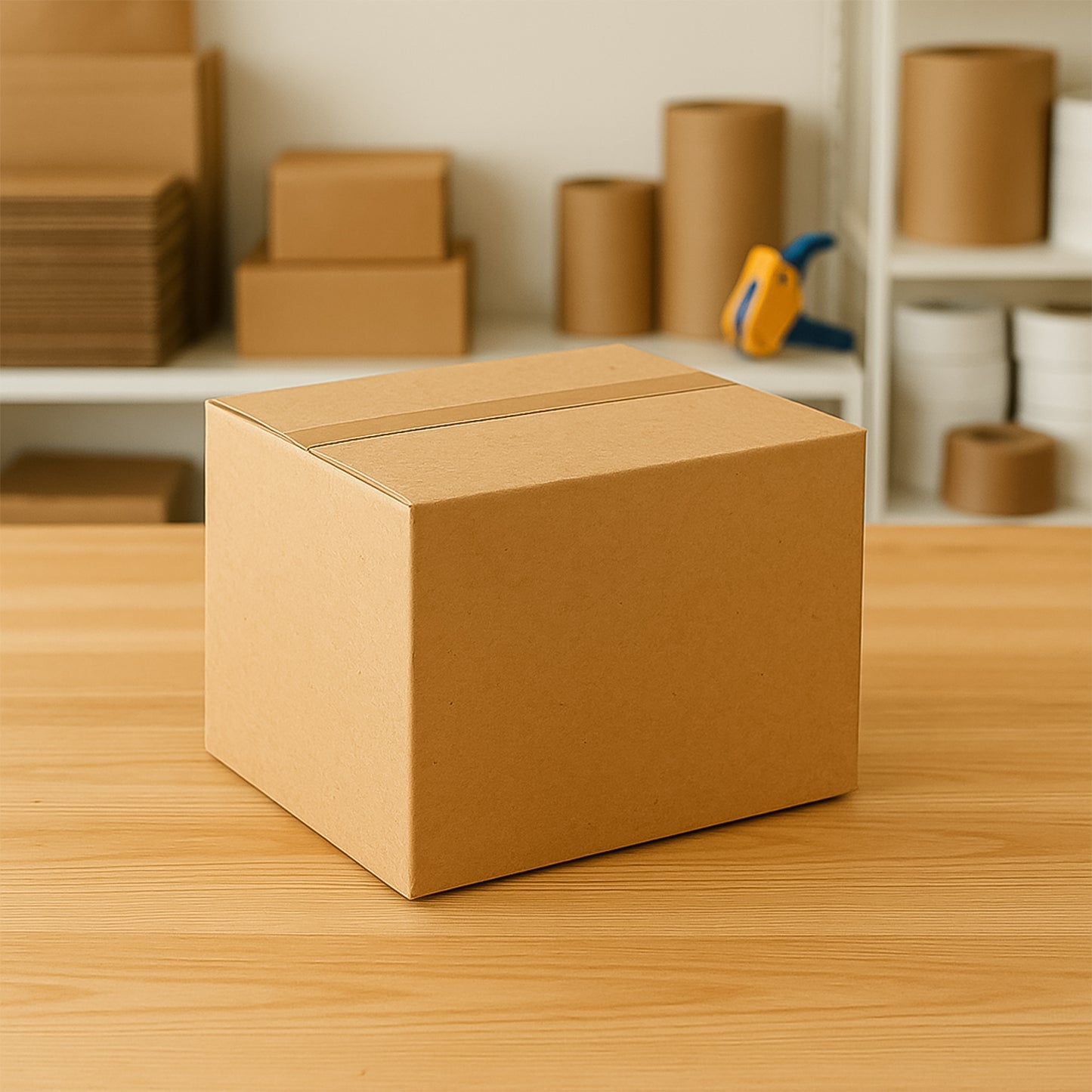 Heavy-duty Brown Box For Product Packing (17x26x26 Cm 1 Pc)