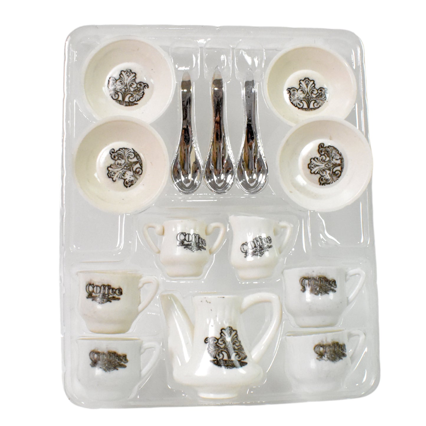 4445 Tickles Tea Toy Set Coffee Kitchen Plastic Set Toy For Kids Boys Girls (14 Pcs)