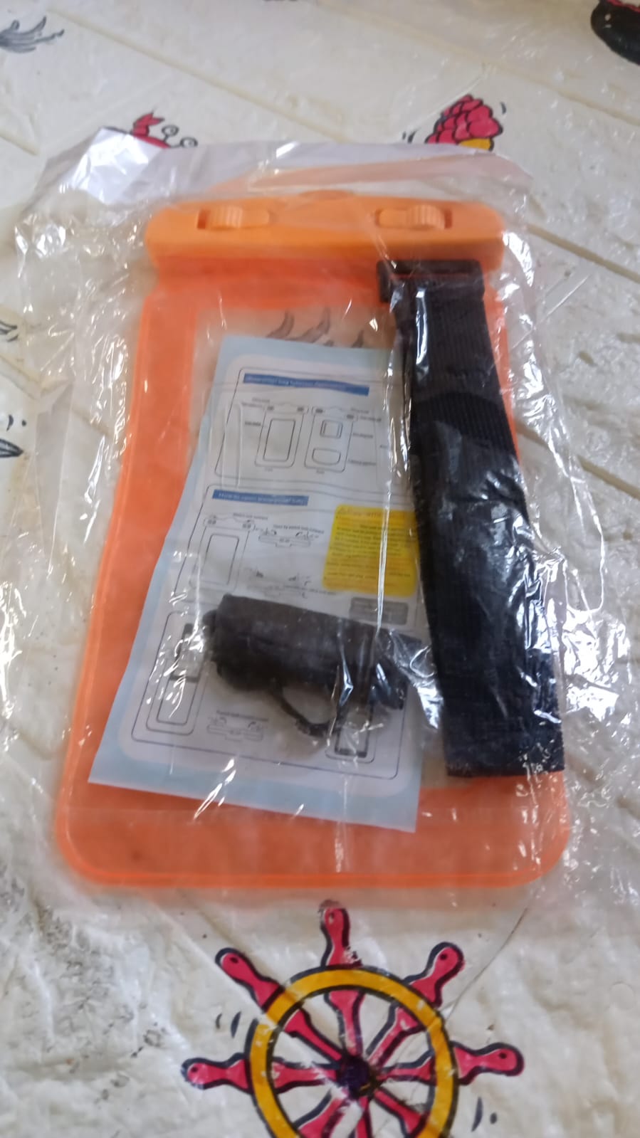 8331 Waterproof Phone Pouch Bag Clear Underwater Cellphone Dry Bag Protection Cover Bag For Beach Swimming Pool Camping For All Mobile