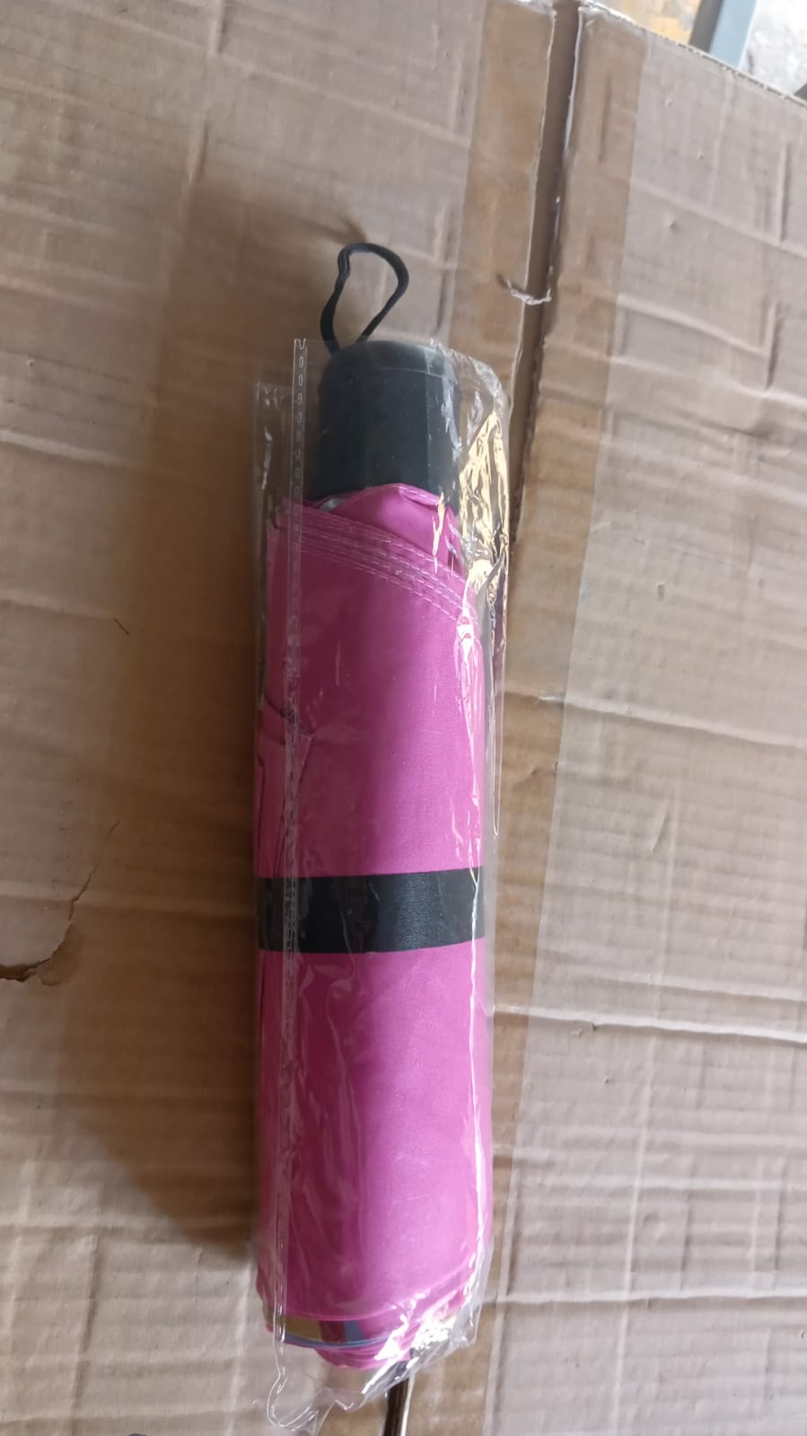 3-fold Sun Rain Protective Foldable Umbrella (1 Pc)