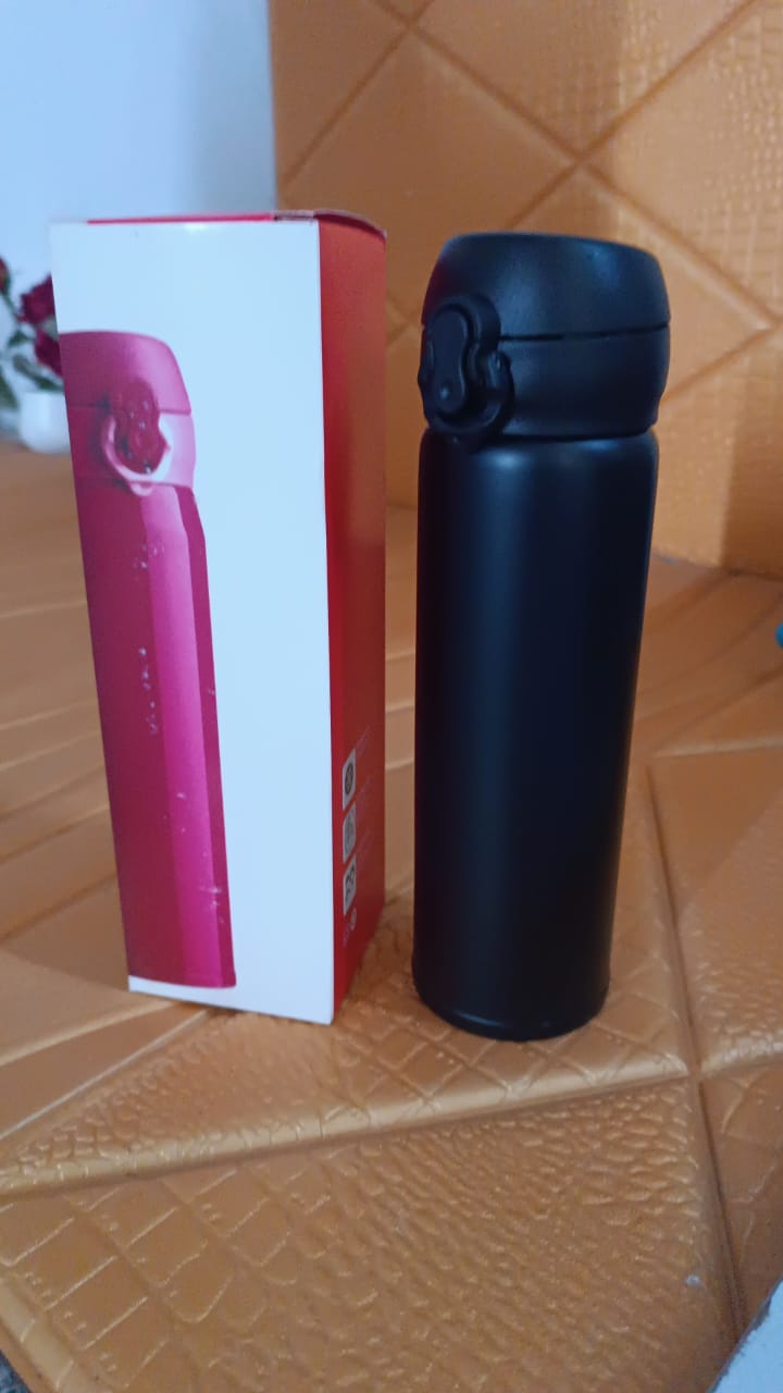 Water Bottle For Kids Insulated Stainless Steel Bottle (500 Ml Mix Color)