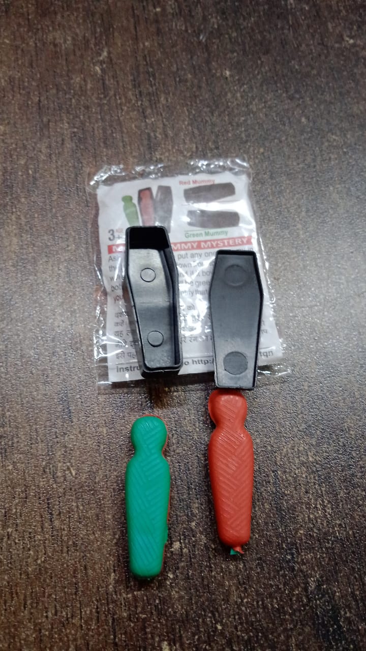 Magic Mummy Mystery Trick Toy Mummy Case (1 Pc Mix Color Design)