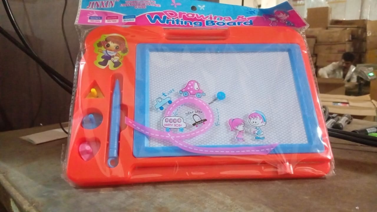 Magnetic Slate Sketch Pad Board For Kids (1 Pc 27 19 Cm)