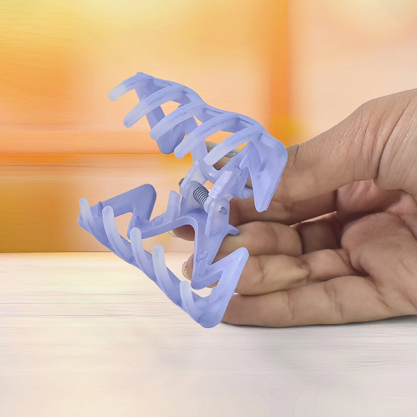 Hair Clamp Grip Simple Matte Hair Barrette Clamp Charming Decoration Hair Fixation Decorative For Face Washing