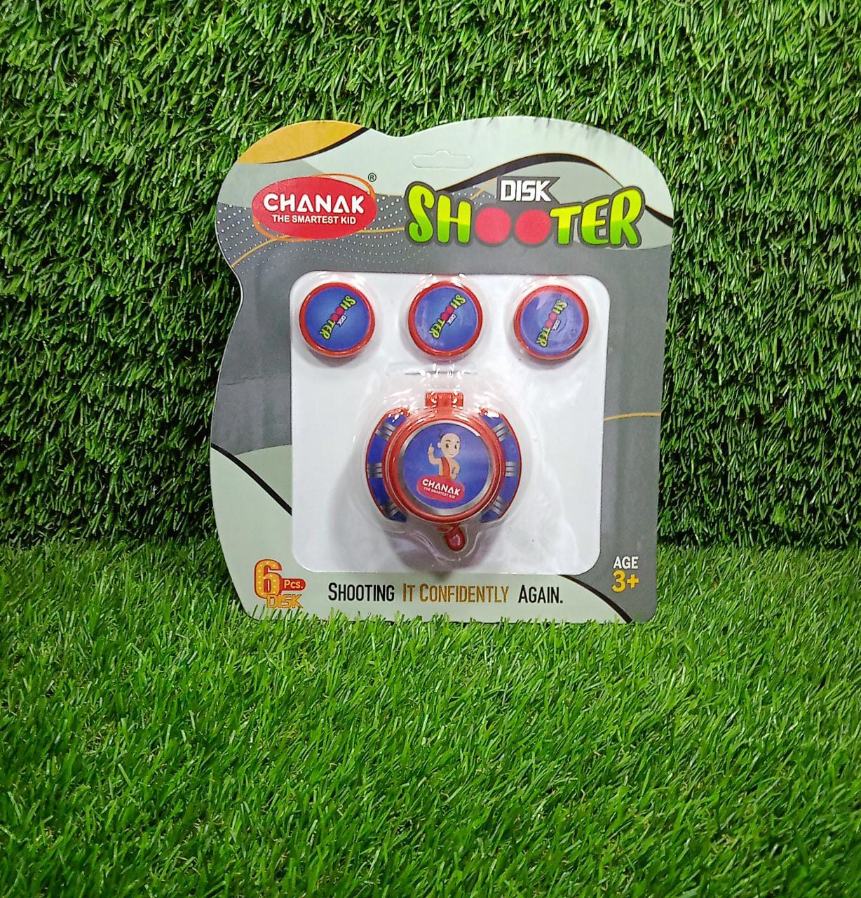 1968 Exciting Hand Disk Shooter Toys Game Set For Kids. Amazing Flying Disc Game. Indoor Outdoor