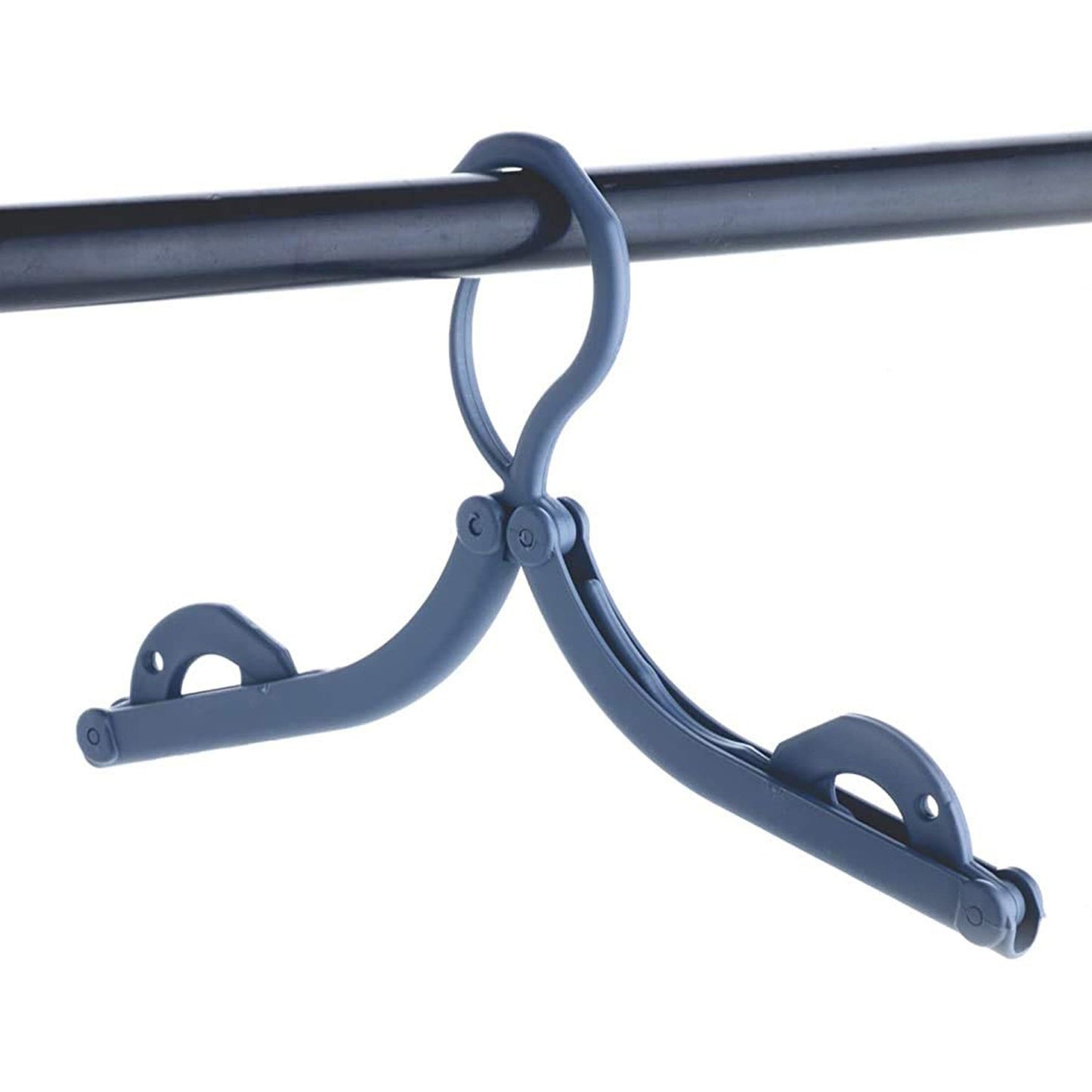 1432 Portable Foldable Multicolor Plastic Hangers (1pc)