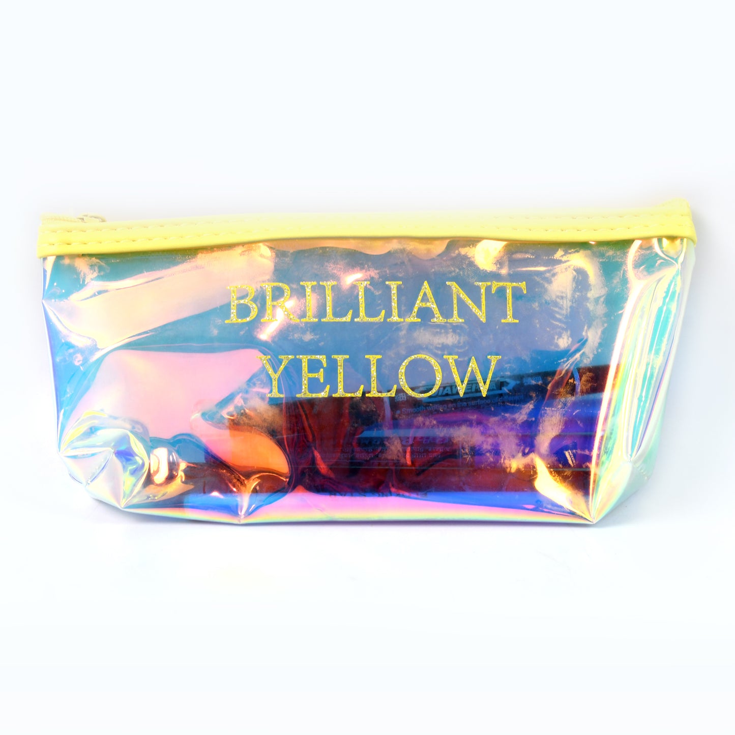 Transparent Pencil Pouch Case Waterproof Pen Bag (1 Pc)