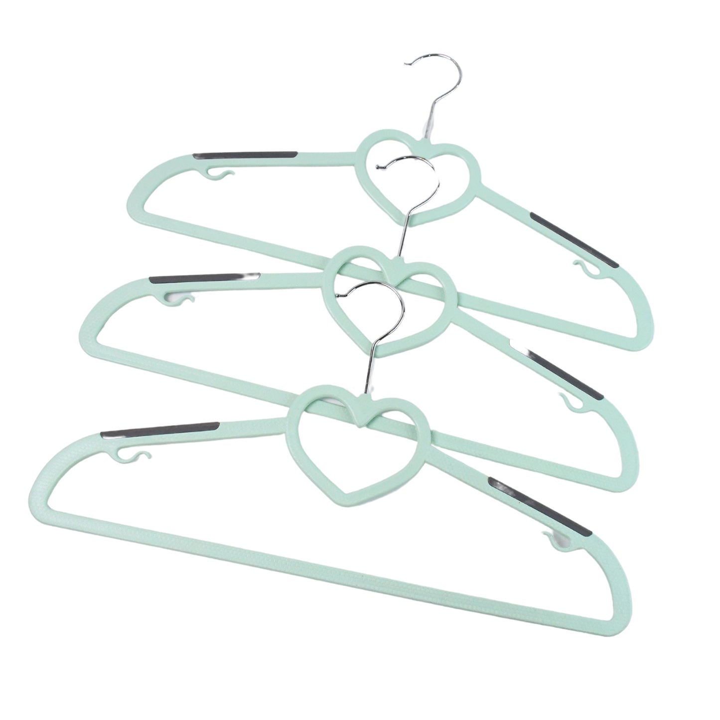 Plastic Clothes Hangers Slim Durable Space-saving Hangers (3 Ps)