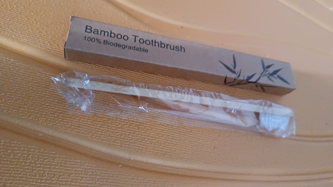 Wooden Bamboo Brush Toothbrush Ultra Soft Bristles (1 Pc)