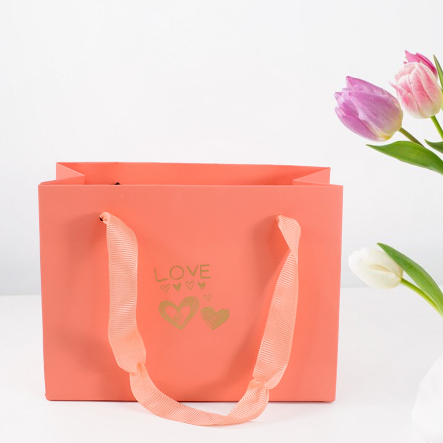 Jewellery Gift Box With Lids Roses Packaging Box With 6 Roses (1 Set)