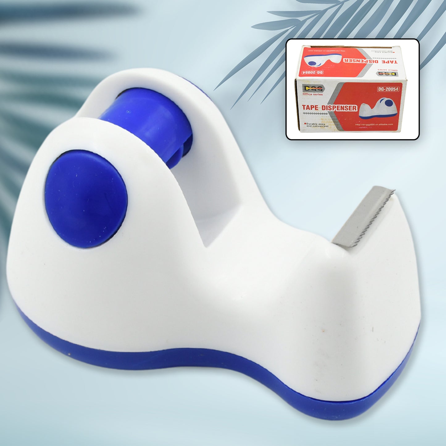 9510 Plastic Tape Dispenser Cutter For Home Office Use Tape Dispenser For Stationary Tape Cutter Packaging Tape School Supplies (1 Pc 213 Gm)