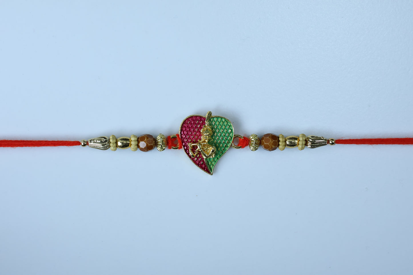 Krishna Playing Basoori Design Rakhi