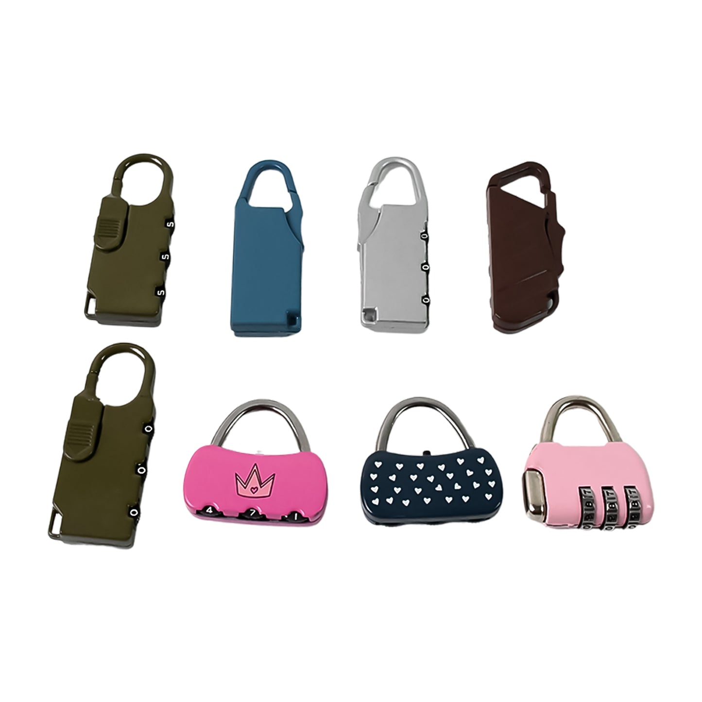 3 Digit Metal Combination Number Lock (1 Pc Mix Design Color)