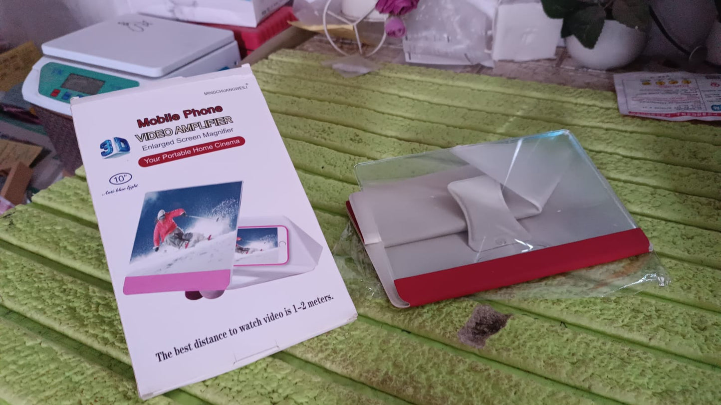3d Hd Mobile Phone Screen Magnifier Amplifier (1 Pc 10 Inch)