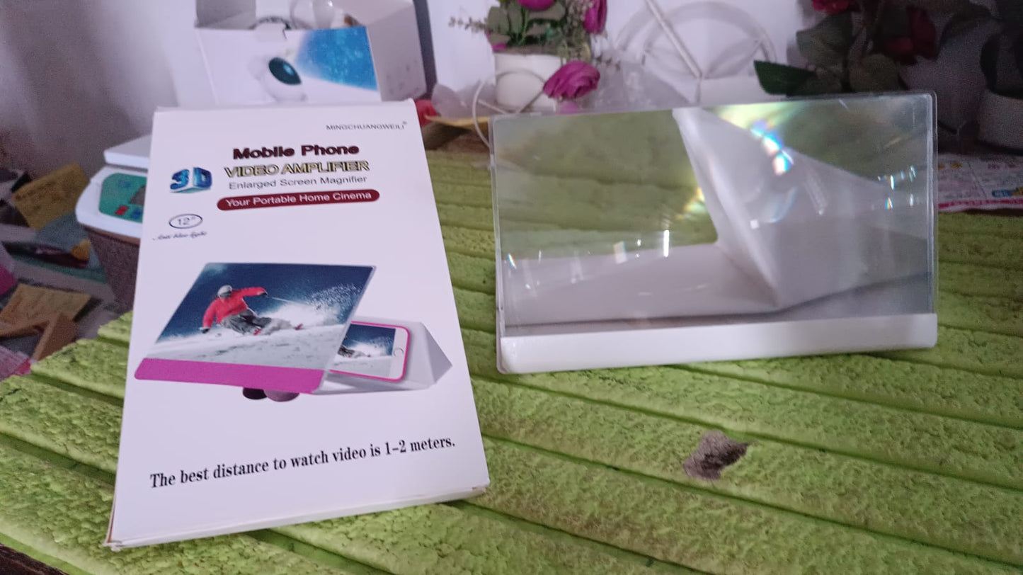 3d Hd Mobile Phone Screen Magnifier Amplifier (1 Pc 12 Inch)