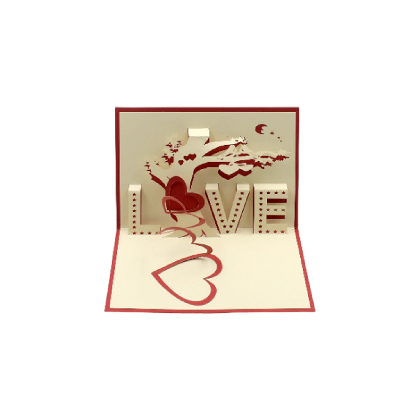 3d Paper Wish Card High Quality Paper Card All Design Card Good Wishing Card (Birthday Valentine Love Christmas Card) (1pc )