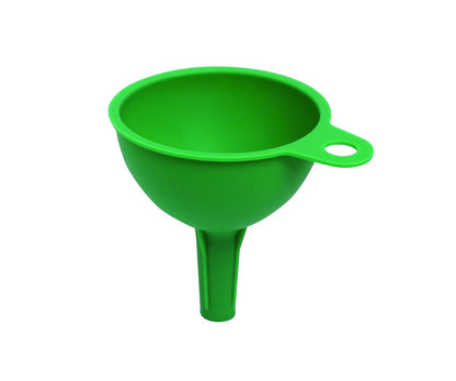 0722 Silicone Funnel For Pouring Oil Sauce Water Juice And Small Food-grains