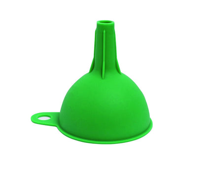 0722 Silicone Funnel For Pouring Oil Sauce Water Juice And Small Food-grains