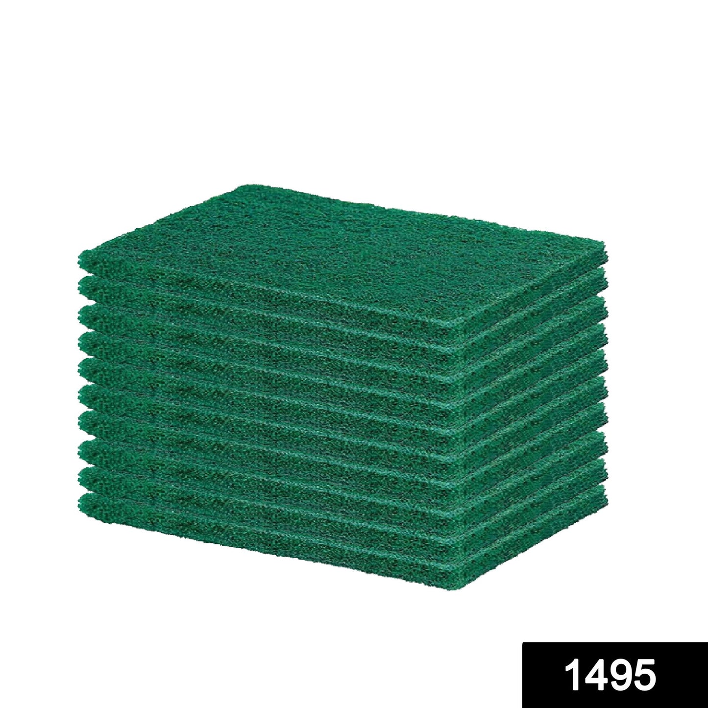 1495 Green Kitchen Scrubber Pads For Utensilstiles Cleaning