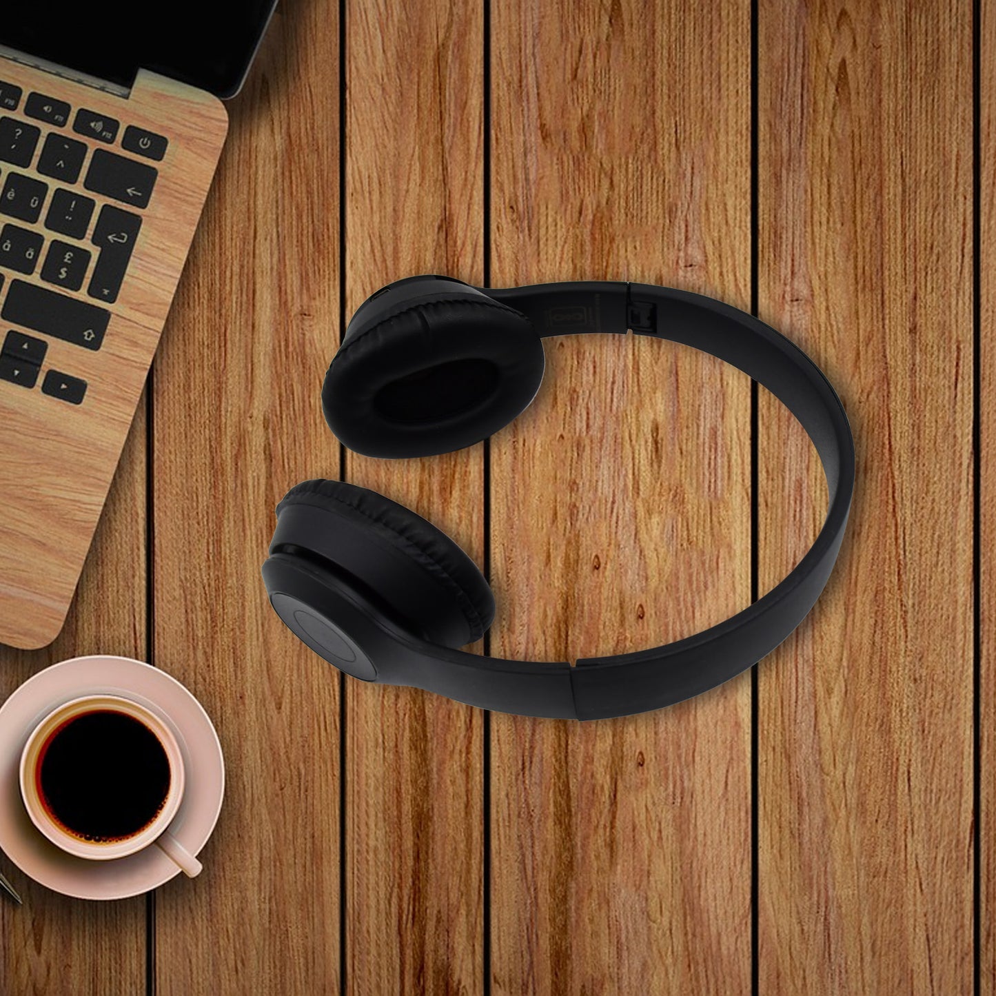 Foldable Wireless Headphone With Calling Function (1 Pc)