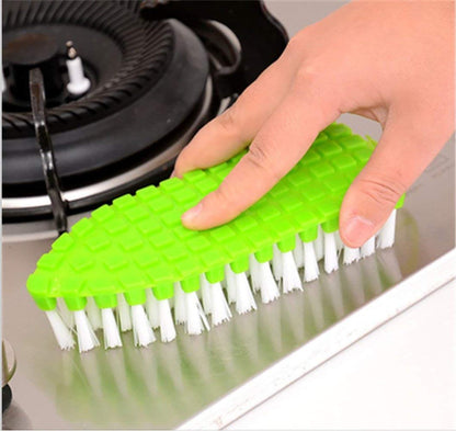 Flexible Plastic Cleaning Brush For Home Kitchen And Bathroom