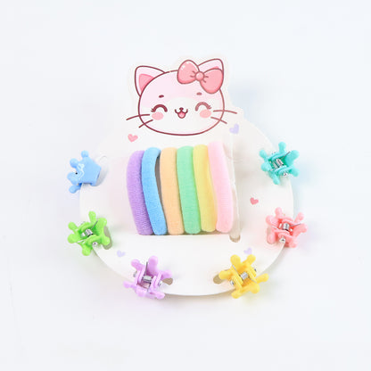 Hair Clip  Hairband Accessories Set For Girls (12 Pc)