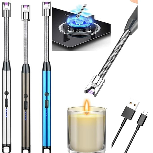 Rechargeable Electric Gas Lighter , Candles