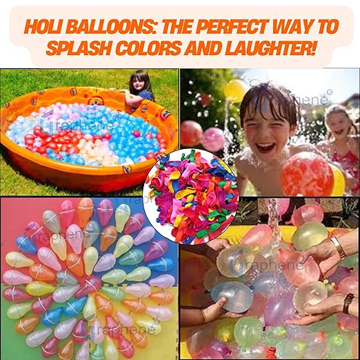 Holi Magic Water Balloons Pack of - 250