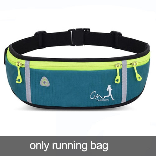 Professional Outdoor Running Bag Phone anti-theft Pack Running Belt waist Bags Waterproof Belt Men Women Gym With Water Bottle