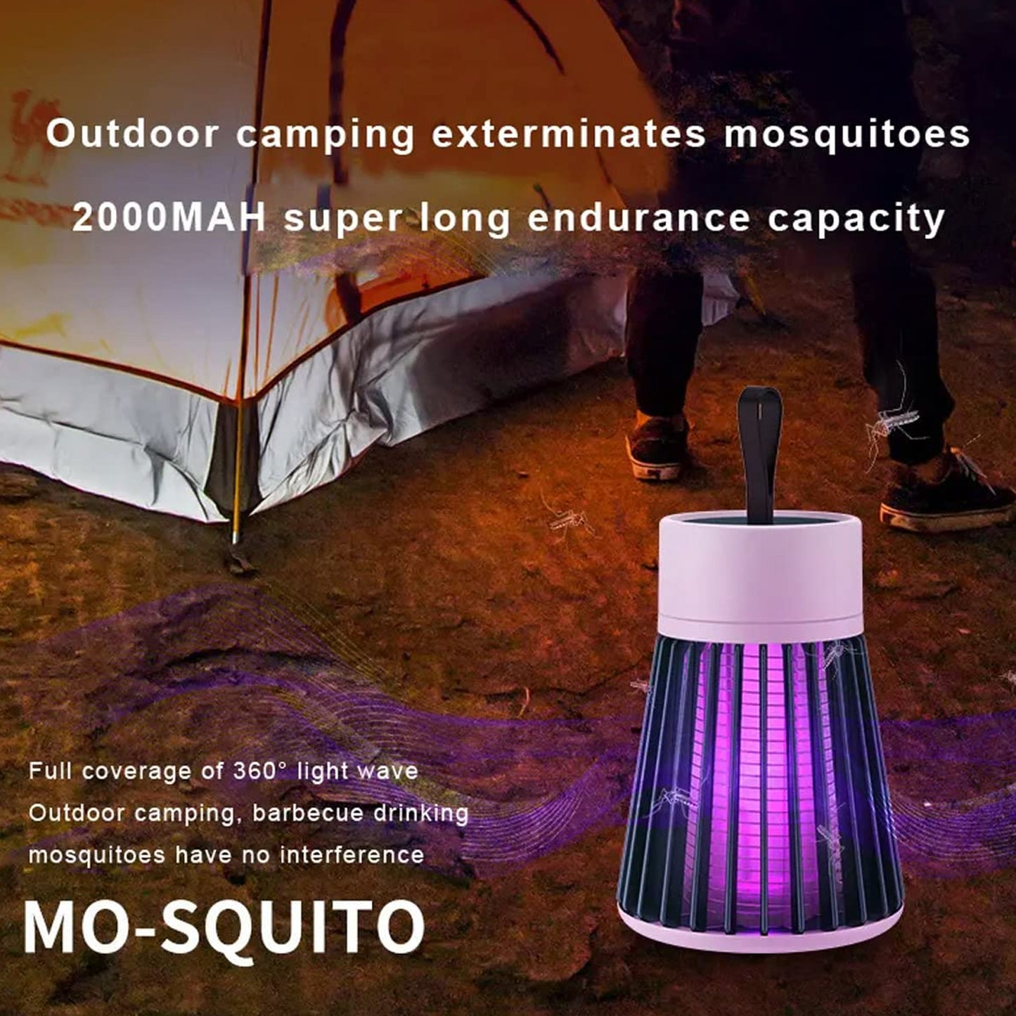 6402 Mosquito Killer Machine  Mosquito Killer Usb Powered Bug Zapper Mosquito Lamp For Home Electric Led Lamp Mosquito Killer Indoor  Outdoor Mosquito Trap Machine