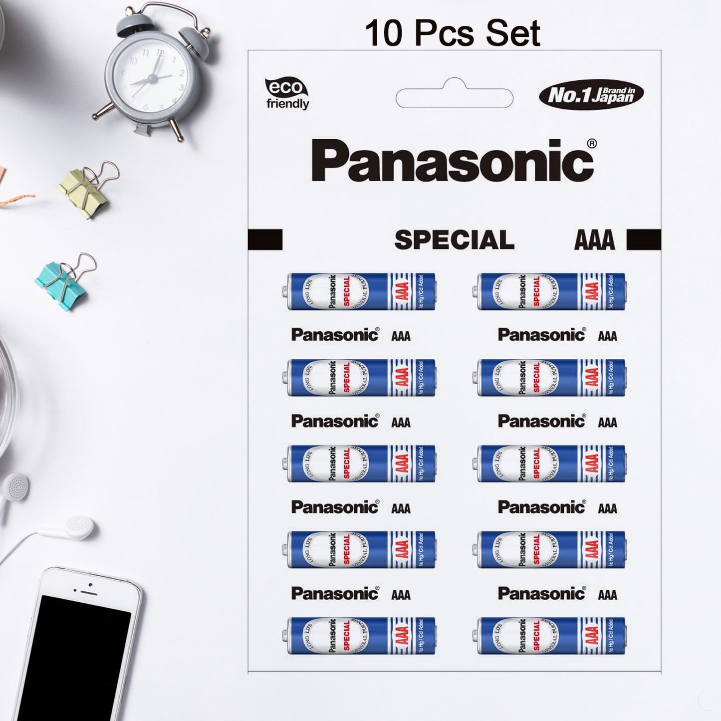 Panasonic Special Aaa Eco Friendly Battery (10 Pcs Set)