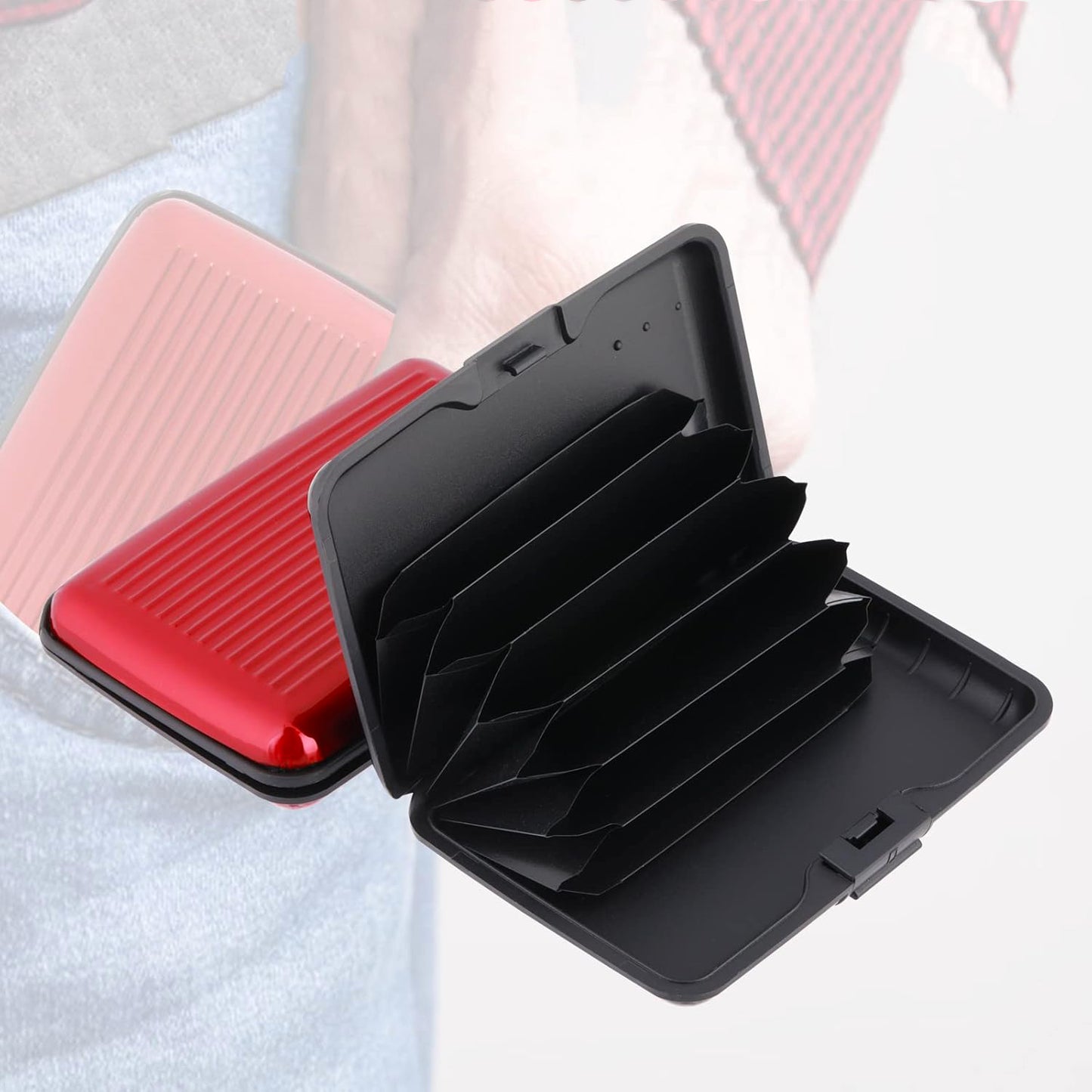 Plastic Cardholder Waterproof Card Case (1 Pc)