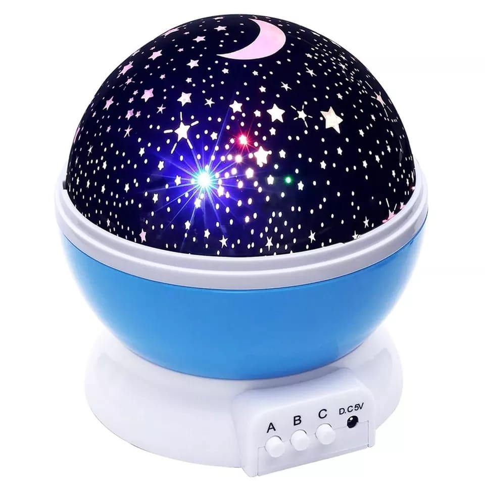 1234 Colour Changing Good Night Star Master Rotating Projection Night Lamp