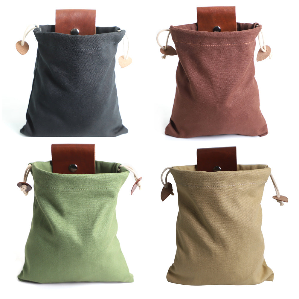 Outdoor Foraging Bag Fruit Picking Bag Waist Hanging Tool Bag Jungle Storage Bag