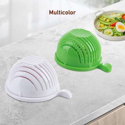 Plastic 60 Seconds Salad Cutter Salad Maker Salad Bow  (1 Pc)