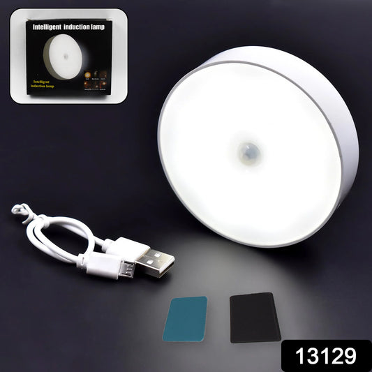 8 Led Night Lights With Usb Charging  Double-sided Adhesive Pads(1 Pc)