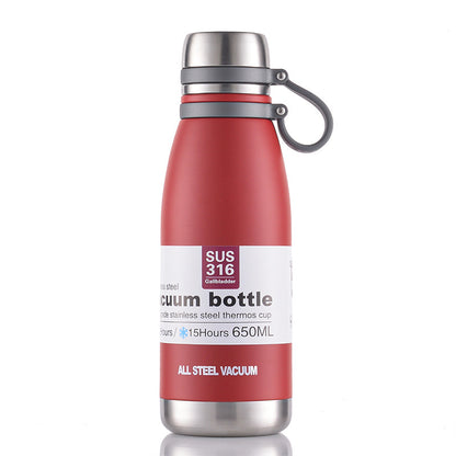 316 Insulation Water Cup Stainless Steel Outdoor Portable Portable Sports Vehicle Large Capacity Insulation Cup