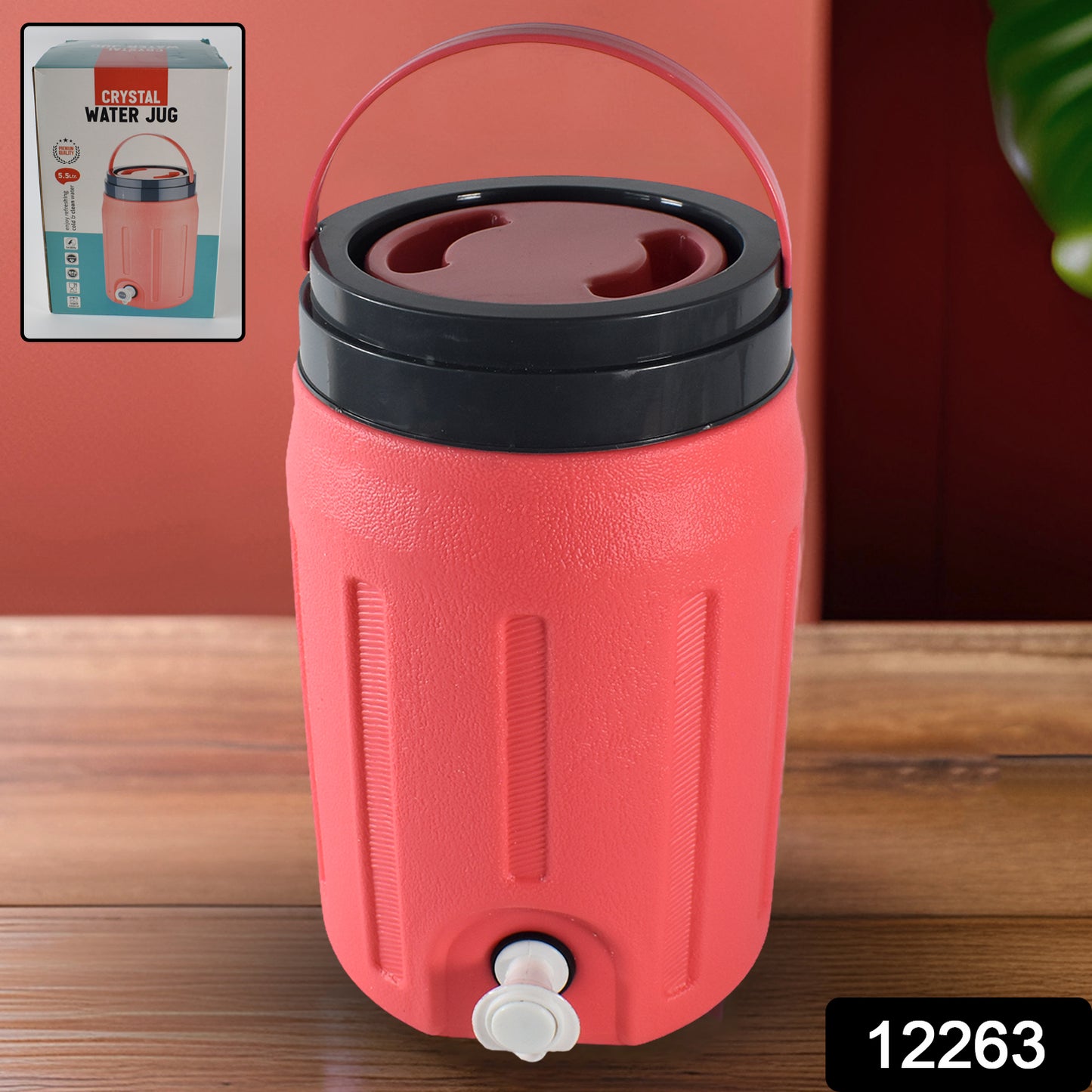 Insulated Water Jug 5.5 Ltr Water Storage Jug