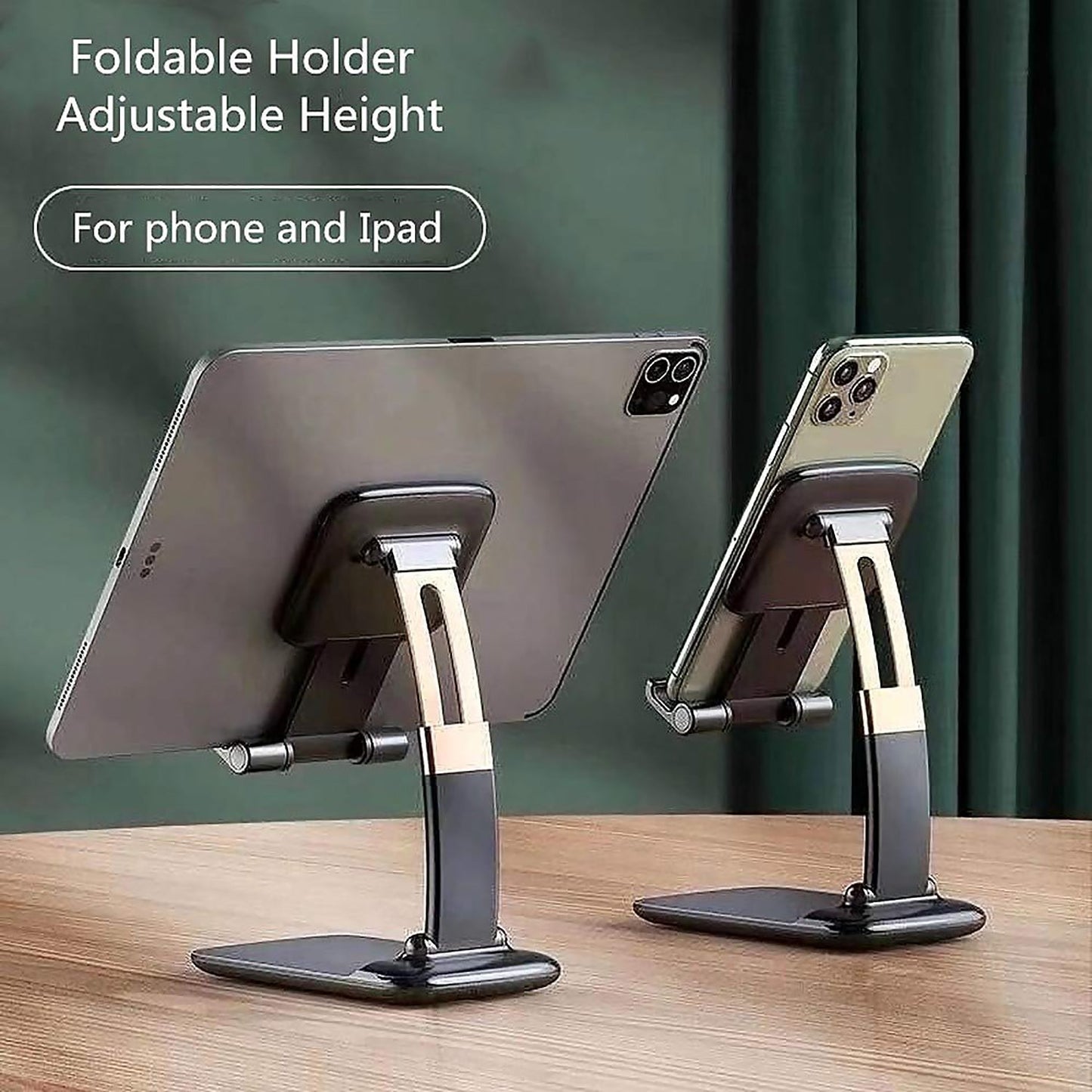 1286 Phone Holder For Table Foldable Universal Mobile Stand For Desk