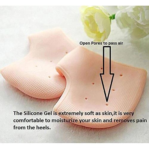 339 Moisturizing Skin Softening Silicone Gel For Dry Cracked Heel Repair (Multicolour)